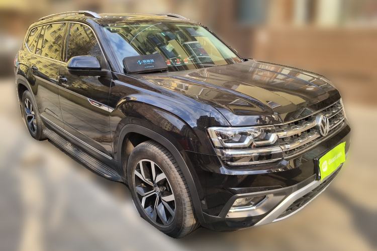 Used Volkswagen Teramont 2017 380TSI Four-Wheel Drive Luxury Edition Front Right 45 Deg