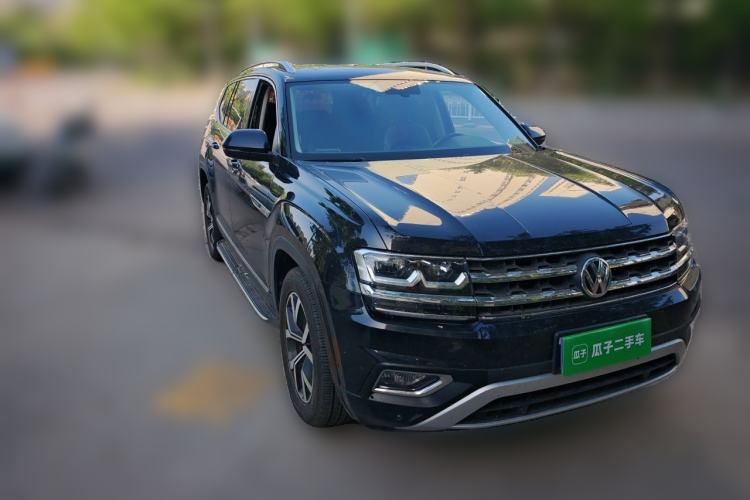 Used Volkswagen Teramont 2017 380TSI Four-Wheel Drive Luxury Edition Front Right 45 Deg