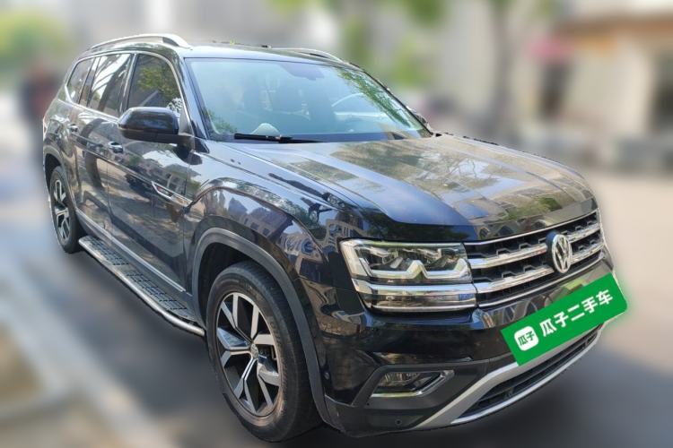 Used Volkswagen Teramont 2017 380TSI Four-Wheel Drive Luxury Edition Front Right 45 Deg