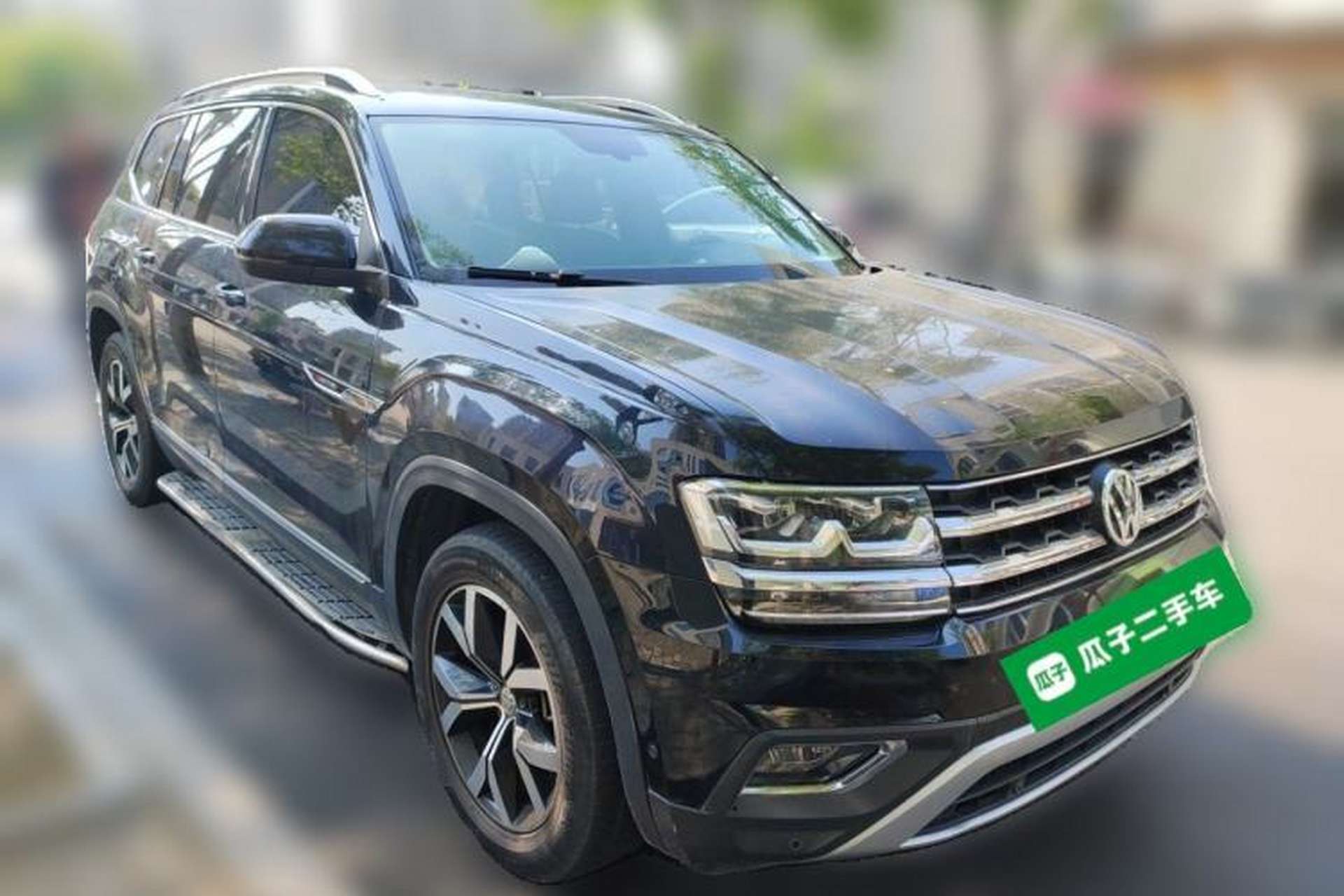Used Volkswagen Teramont 2017 380TSI Four-Wheel Drive Luxury Edition Front Right 45 Deg