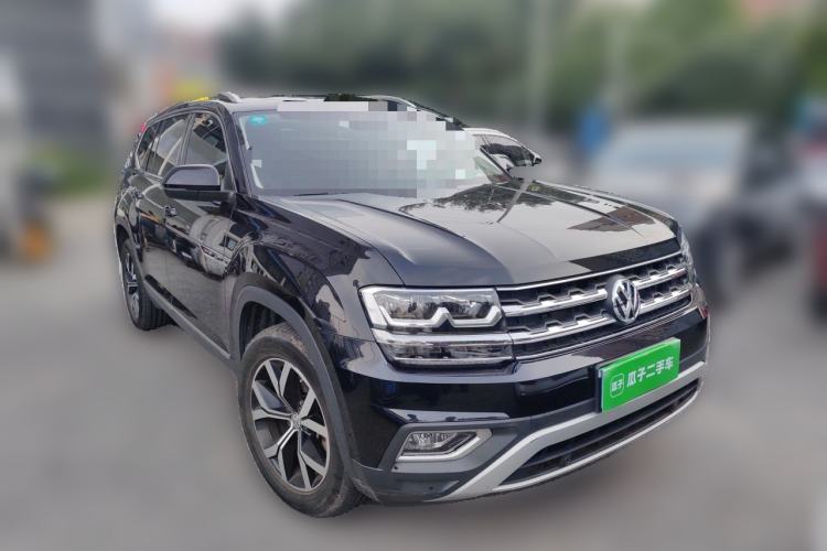 Used Volkswagen Teramont 2017 380TSI Four-Wheel Drive Luxury Edition Front Right 45 Deg