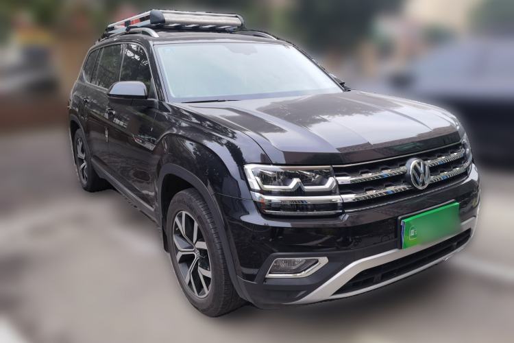 Used Volkswagen Teramont 2017 380TSI Four-Wheel Drive Luxury Edition Front Right 45 Deg