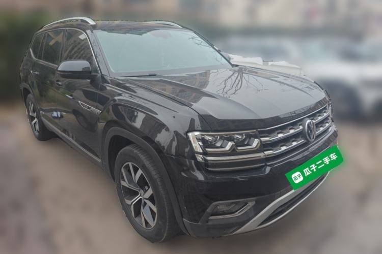 Used Volkswagen Teramont 2017 380TSI Four-Wheel Drive Luxury Edition Front Right 45 Deg