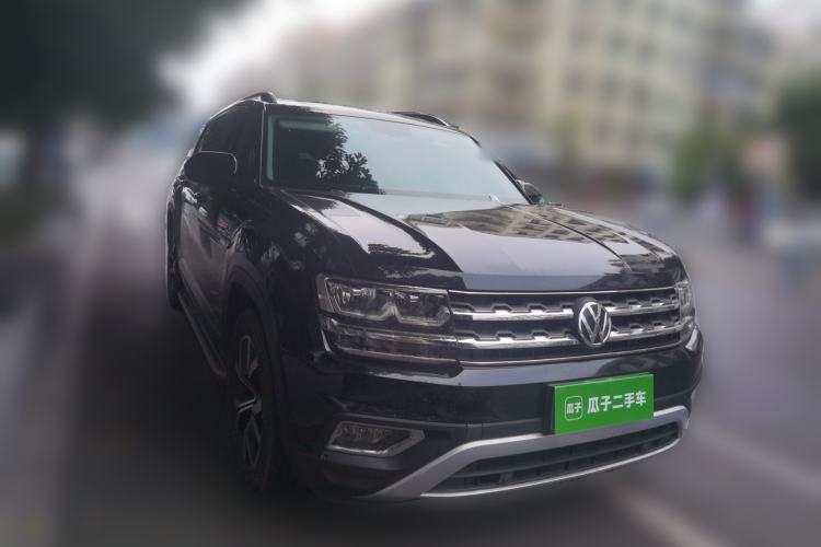 Used Volkswagen Teramont 2017 380TSI Four-Wheel Drive Luxury Edition Front Right 45 Deg