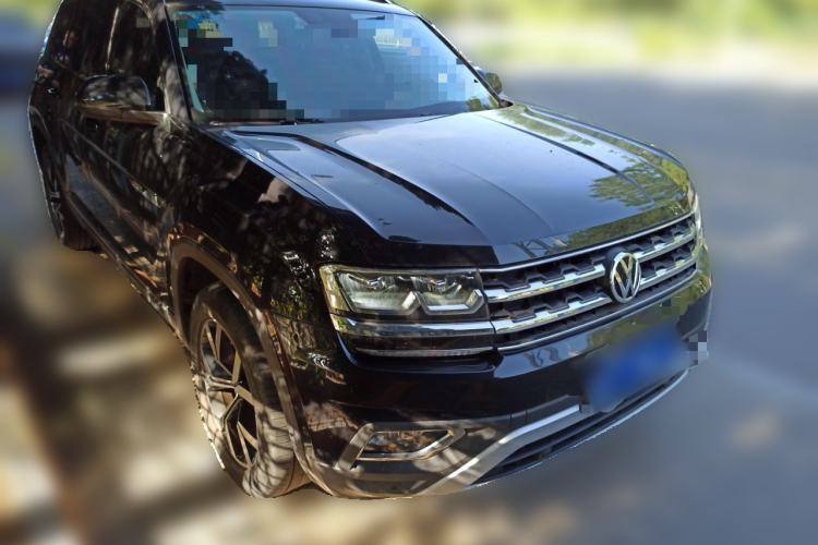 Used Volkswagen Teramont 2017 380TSI Four-Wheel Drive Luxury Edition Front Right 45 Deg
