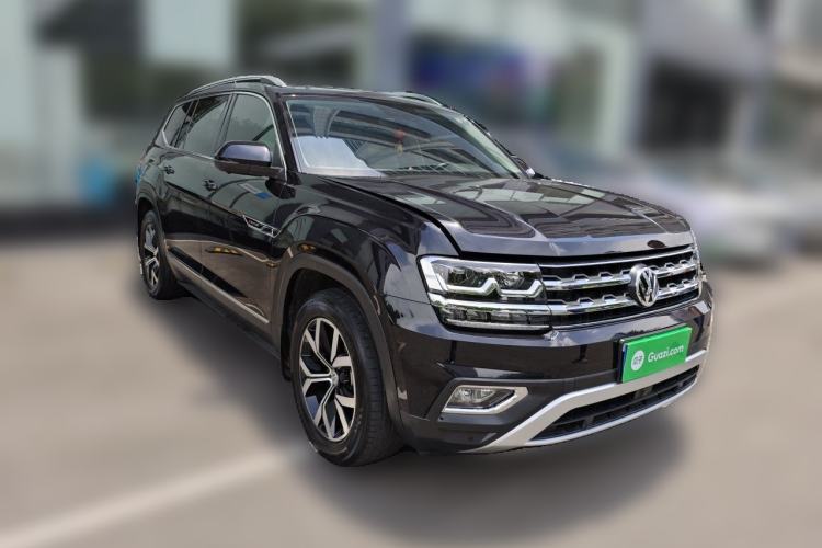 Used Volkswagen Teramont 2017 380TSI Four-Wheel Drive Luxury Edition Front Right 45 Deg