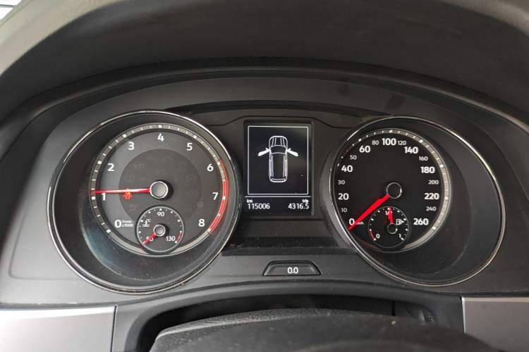 Used Volkswagen Teramont 2017 380TSI Four-Wheel Drive Luxury Edition Instrument Cluster