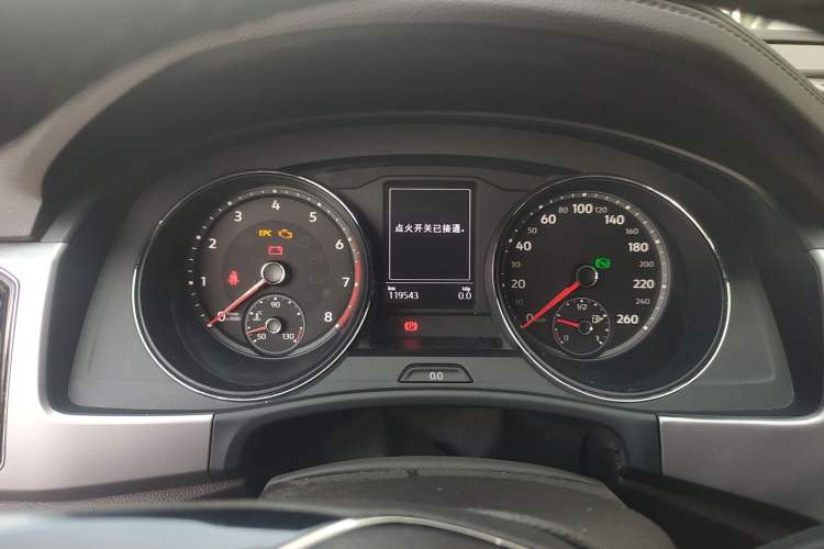 Used Volkswagen Teramont 2017 530 V6 Four-Wheel Drive Luxury Edition Instrument Cluster