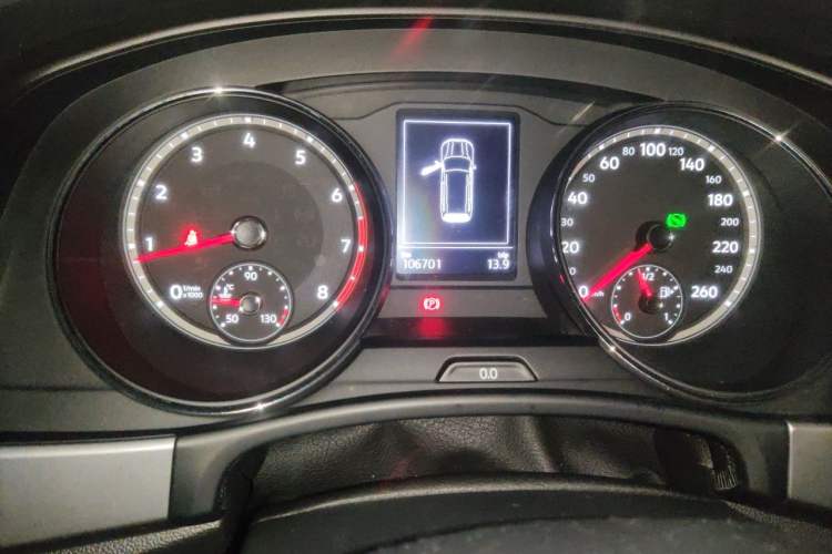 Used Volkswagen Teramont 2017 380TSI Four-Wheel Drive Luxury Edition Instrument Cluster