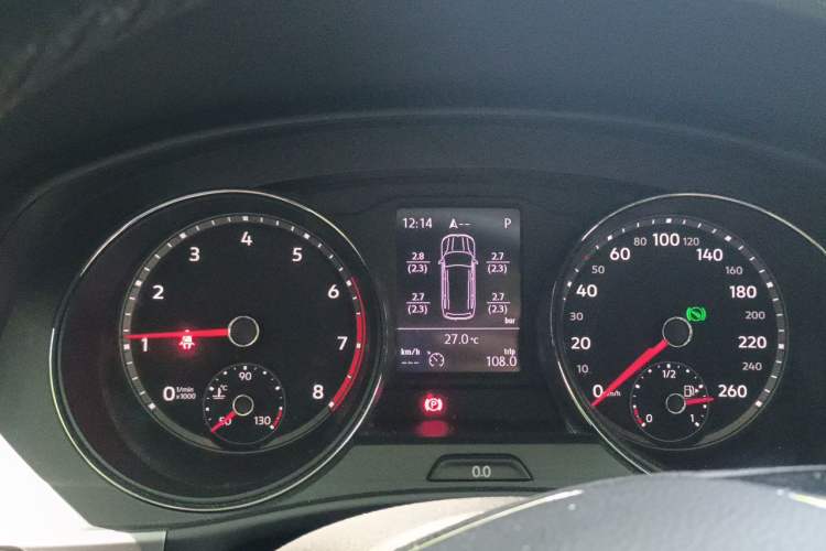 Used Volkswagen Teramont 2017 380TSI Four-Wheel Drive Luxury Edition Instrument Cluster