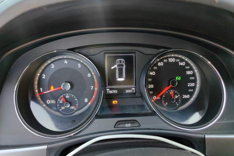 Used Volkswagen Teramont 2017 380TSI Four-Wheel Drive Luxury Edition Instrument Cluster