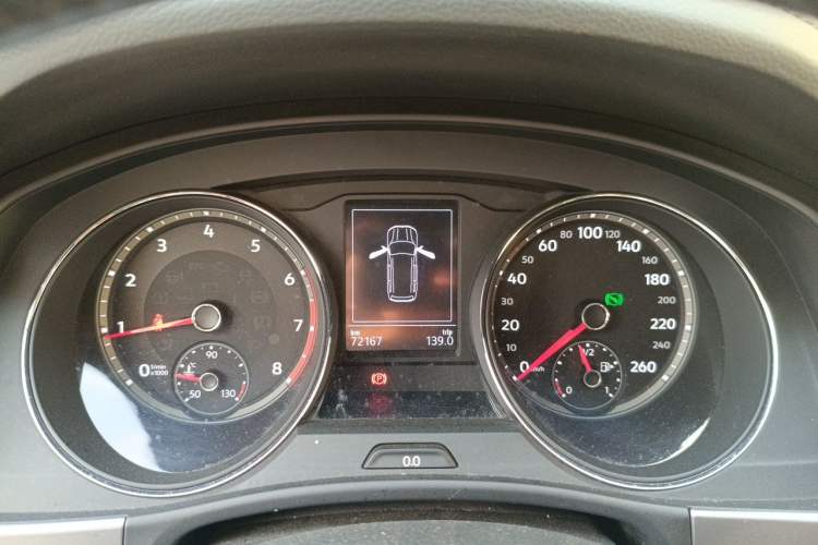 Used Volkswagen Teramont 2017 380TSI Four-Wheel Drive Luxury Edition Instrument Cluster