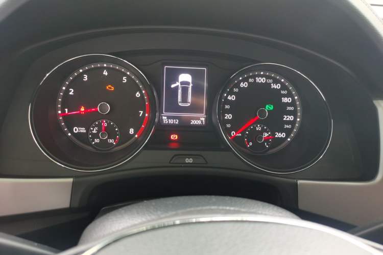 Used Volkswagen Teramont 2017 380TSI Four-Wheel Drive Luxury Edition Instrument Cluster