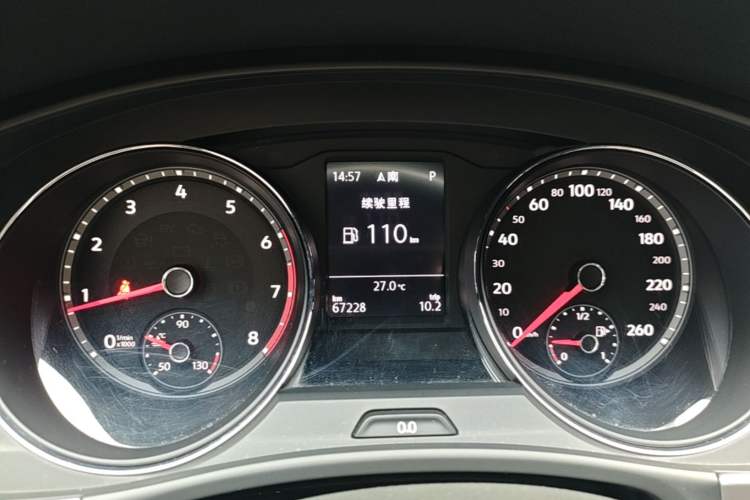 Used Volkswagen Teramont 2017 380TSI Four-Wheel Drive Comfort Edition Instrument Cluster