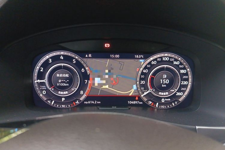Used Volkswagen Teramont 2017 380TSI Four-Wheel Drive Flagship Edition Instrument Cluster