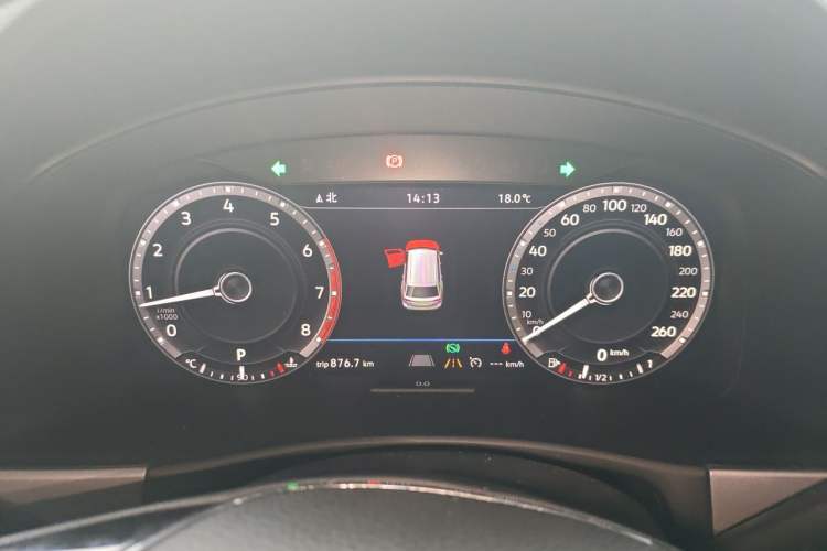 Used Volkswagen Teramont 2017 530 V6 Four-Wheel Drive Flagship Edition Instrument Cluster