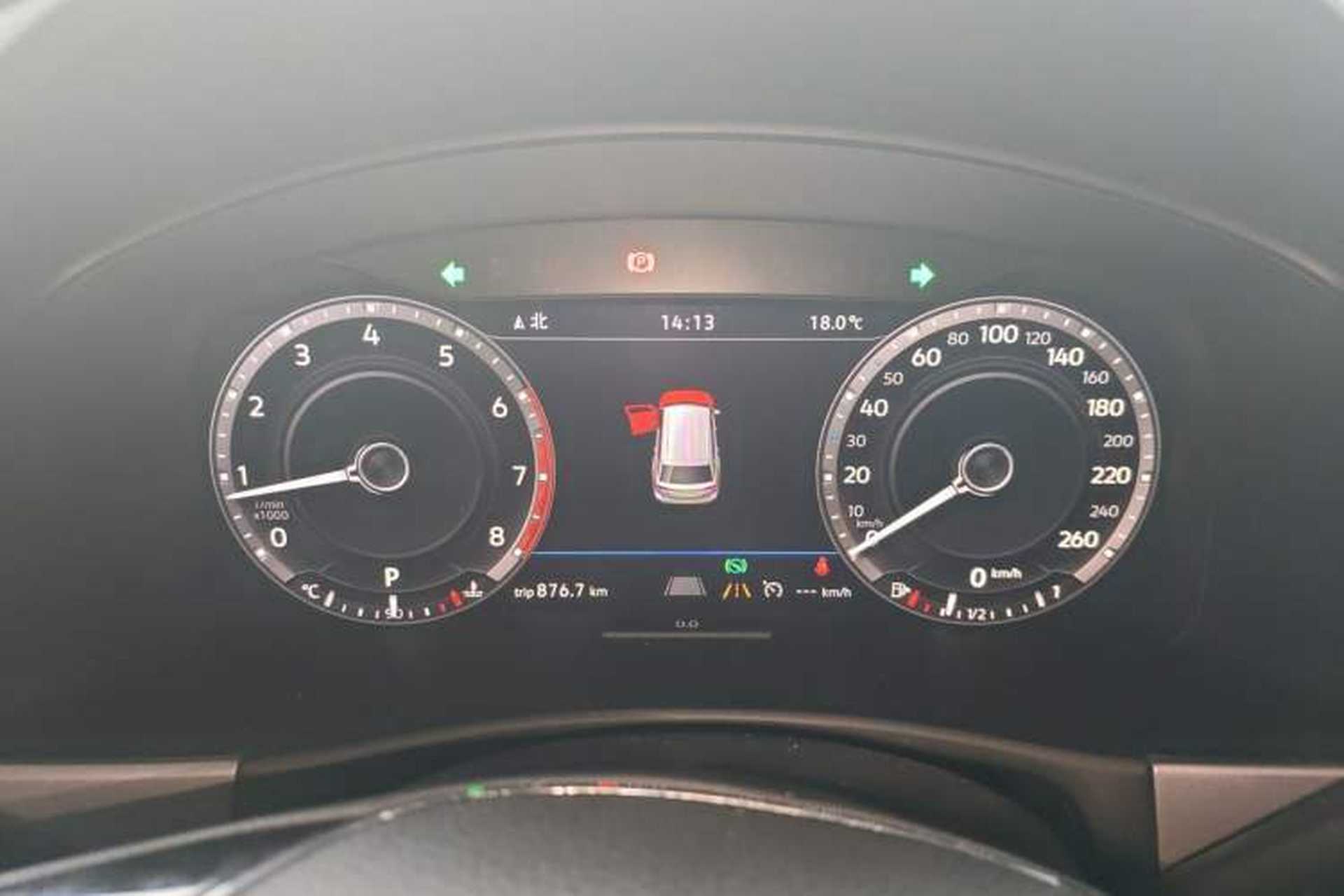 Used Volkswagen Teramont 2017 530 V6 Four-Wheel Drive Flagship Edition Instrument Cluster