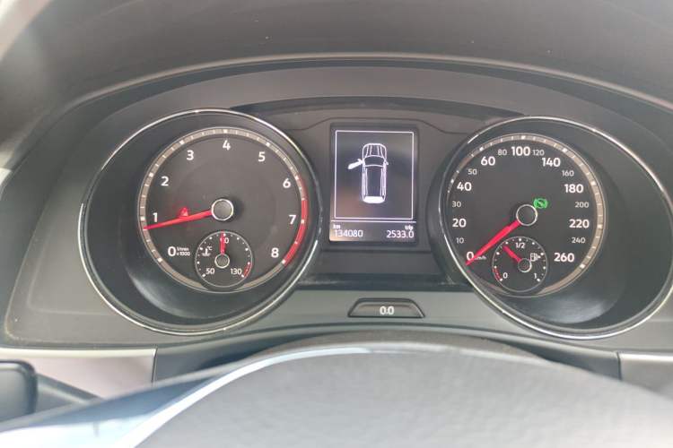 Used Volkswagen Teramont 2017 380TSI Four-Wheel Drive Luxury Edition Instrument Cluster