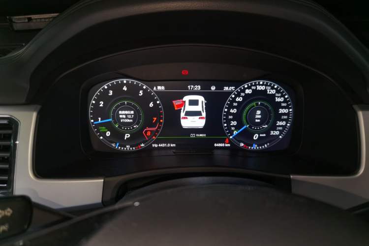 Used Volkswagen Teramont 2017 330TSI Two-Wheel-Drive Luxury Edition Instrument Cluster