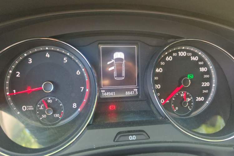Used Volkswagen Teramont 2017 380TSI Four-Wheel Drive Luxury Edition Instrument Cluster