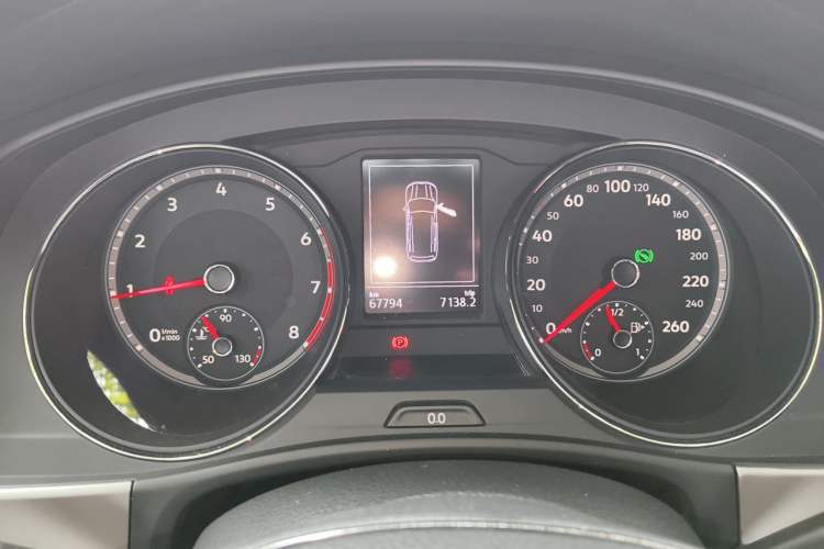 Used Volkswagen Teramont 2017 380TSI Four-Wheel Drive Luxury Edition Instrument Cluster