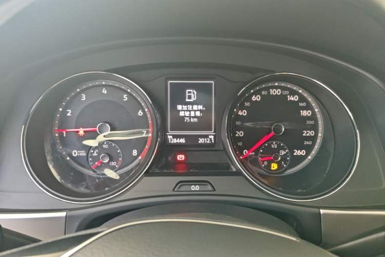 Used Volkswagen Teramont 2017 380TSI Four-Wheel Drive Luxury Edition Instrument Cluster