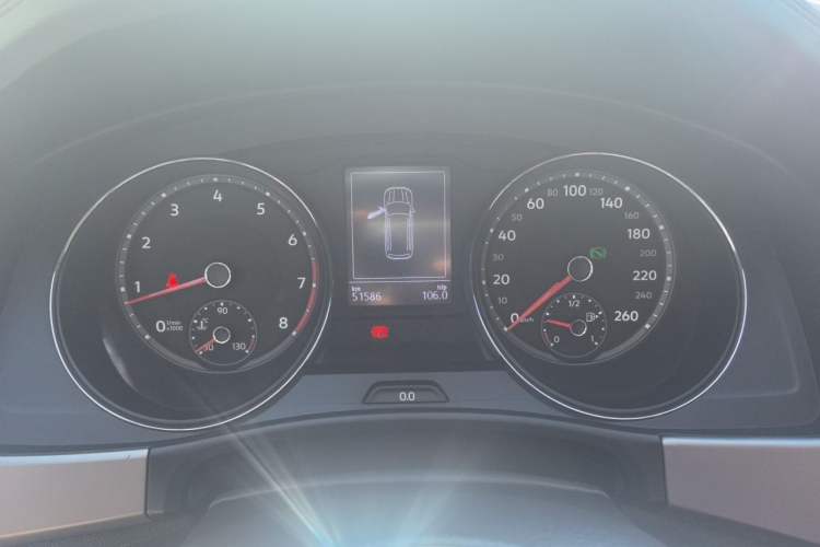 Used Volkswagen Teramont 2017 380TSI Four-Wheel Drive Luxury Edition Instrument Cluster