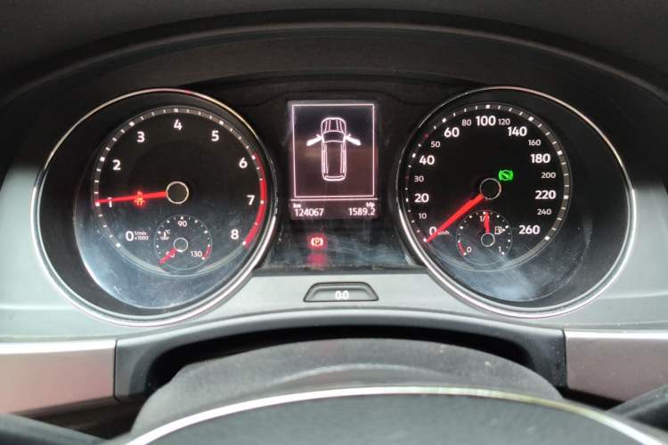 Used Volkswagen Teramont 2017 380TSI Four-Wheel Drive Comfort Edition Instrument Cluster