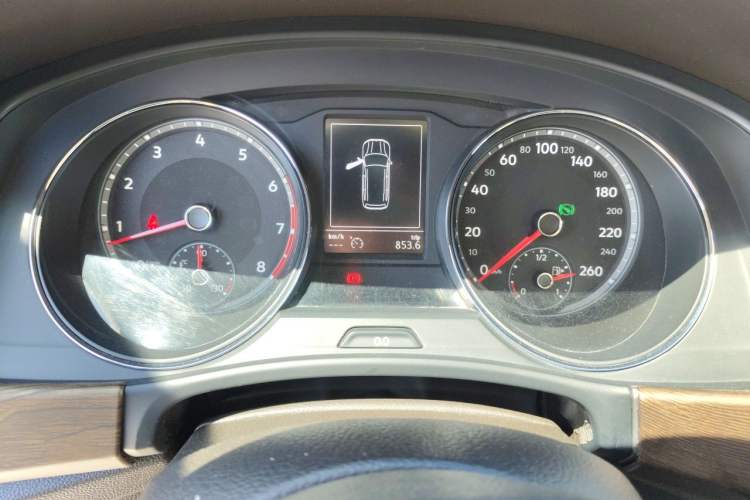 Used Volkswagen Teramont 2017 380TSI Four-Wheel Drive Luxury Edition Instrument Cluster