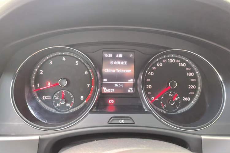 Used Volkswagen Teramont 2017 330TSI Two-Wheel-Drive Luxury Edition Instrument Cluster