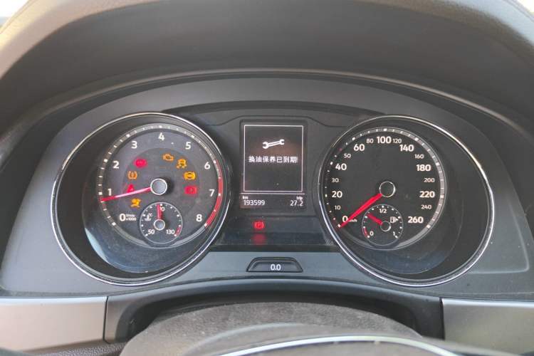Used Volkswagen Teramont 2017 380TSI Four-Wheel Drive Luxury Edition Instrument Cluster