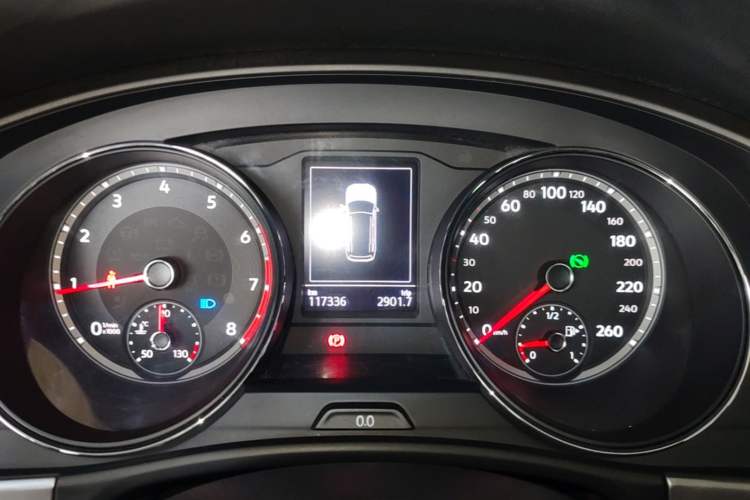 Used Volkswagen Teramont 2017 380TSI Four-Wheel Drive Luxury Edition Instrument Cluster