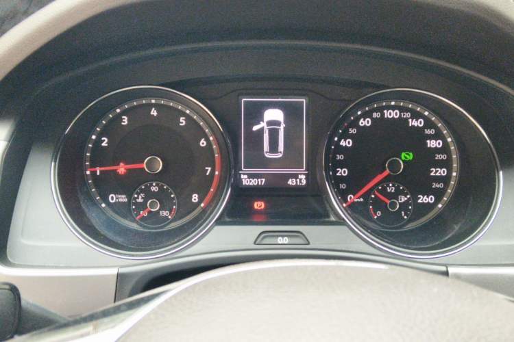 Used Volkswagen Teramont 2017 380TSI Four-Wheel Drive Luxury Edition Instrument Cluster