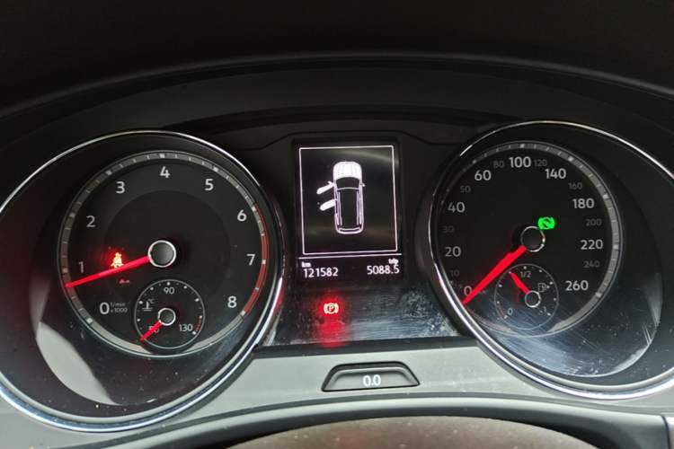 Used Volkswagen Teramont 2017 380TSI Four-Wheel Drive Luxury Edition Instrument Cluster