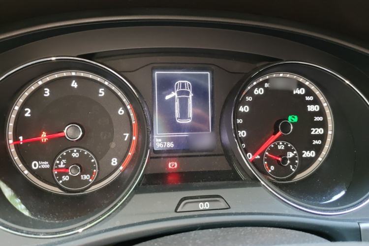 Used Volkswagen Teramont 2017 380TSI Four-Wheel Drive Luxury Edition Instrument Cluster