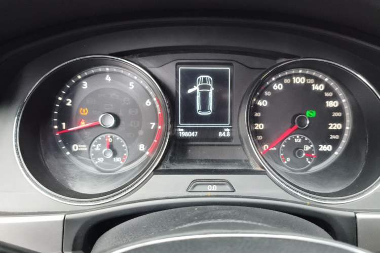 Used Volkswagen Teramont 2017 380TSI Four-Wheel Drive Luxury Edition Instrument Cluster