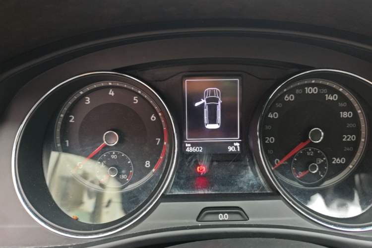 Used Volkswagen Teramont 2017 380TSI Four-Wheel Drive Luxury Edition Instrument Cluster