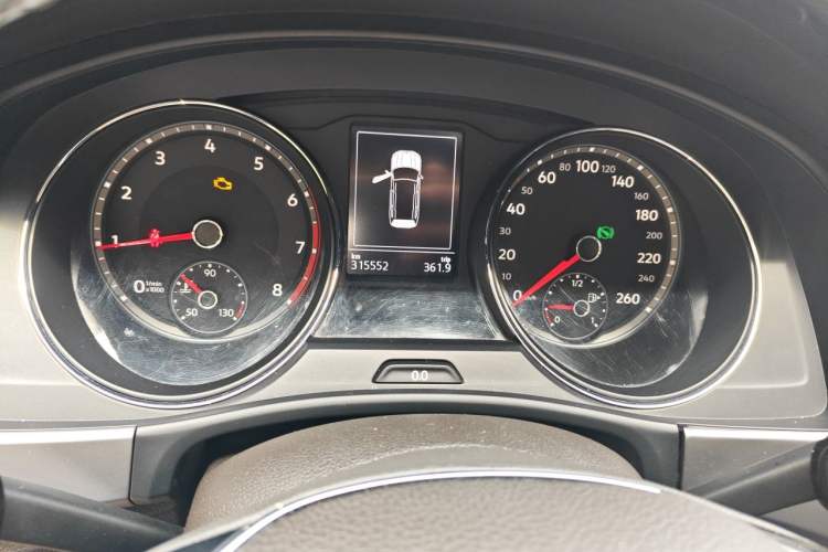 Used Volkswagen Teramont 2017 380TSI Four-Wheel Drive Luxury Edition Instrument Cluster