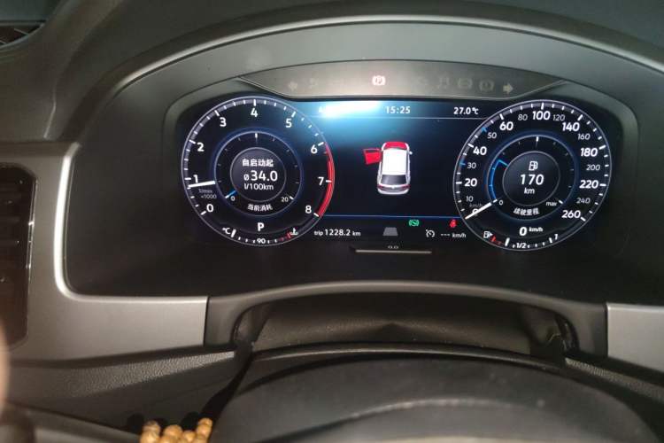 Used Volkswagen Teramont 2017 380TSI Four-Wheel Drive Luxury Edition Instrument Cluster