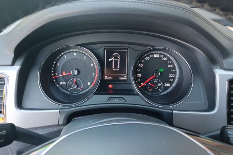 Used Volkswagen Teramont 2017 380TSI Four-Wheel Drive Luxury Edition Instrument Cluster