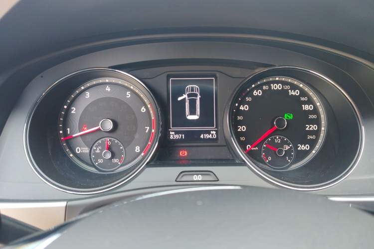 Used Volkswagen Teramont 2017 380TSI Four-Wheel Drive Comfort Edition Instrument Cluster