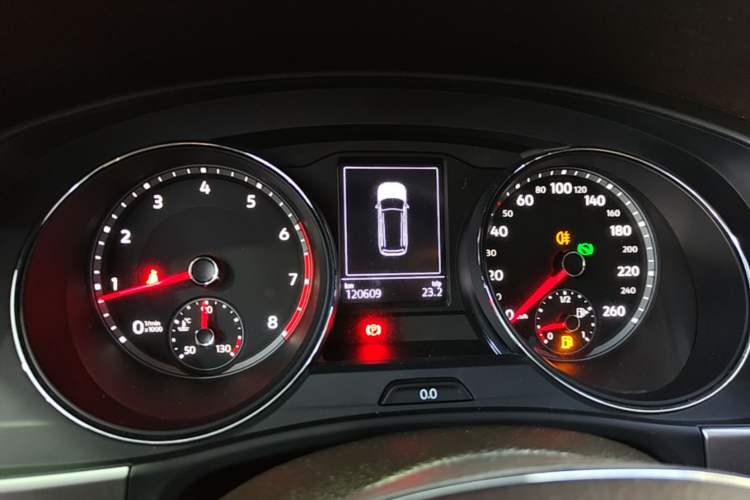 Used Volkswagen Teramont 2017 380TSI Four-Wheel Drive Luxury Edition Instrument Cluster