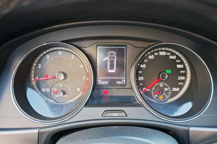 Used Volkswagen Teramont 2017 380TSI Four-Wheel Drive Luxury Edition Instrument Cluster