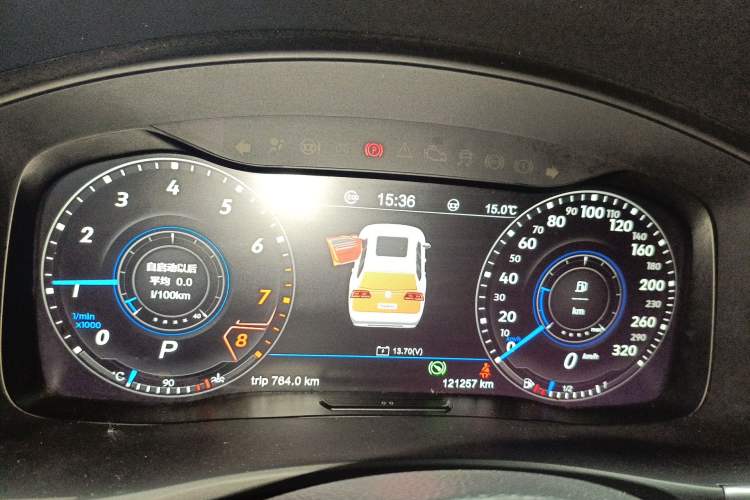 Used Volkswagen Teramont 2017 380TSI Four-Wheel Drive Luxury Edition Instrument Cluster