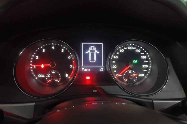 Used Volkswagen Teramont 2017 380TSI Four-Wheel Drive Luxury Edition Instrument Cluster