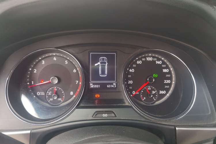 Used Volkswagen Teramont 2017 380TSI Four-Wheel Drive Luxury Edition Instrument Cluster