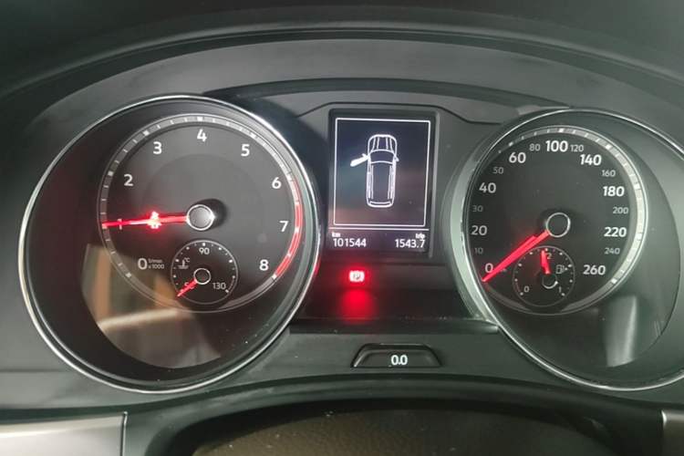 Used Volkswagen Teramont 2017 380TSI Four-Wheel Drive Luxury Edition Instrument Cluster