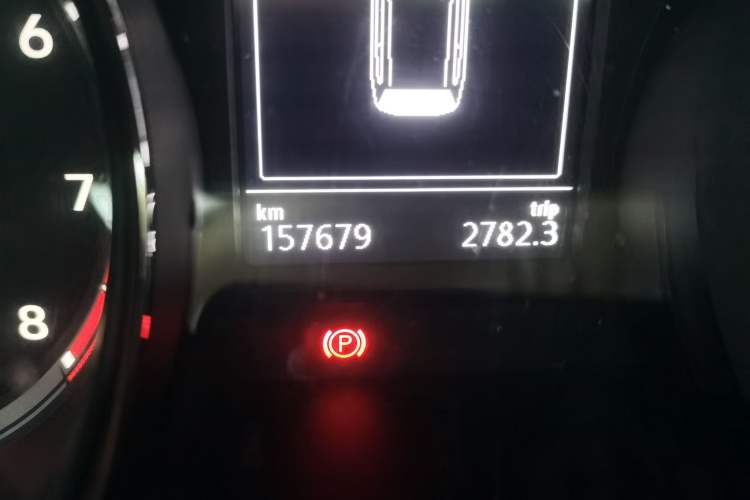 Used Volkswagen Teramont 2017 380TSI Four-Wheel Drive Luxury Edition Odometer Close Up