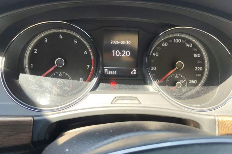 Used Volkswagen Teramont 2017 380TSI Four-Wheel Drive Luxury Edition Odometer Close Up