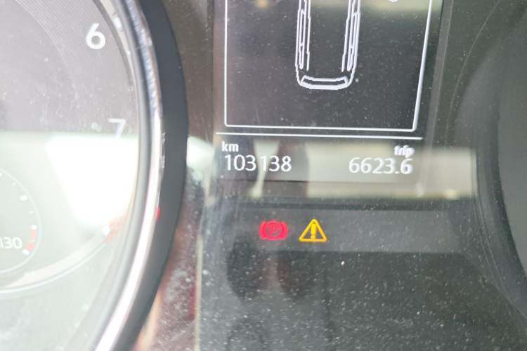 Used Volkswagen Teramont 2017 330TSI Two-Wheel-Drive Luxury Edition Odometer Close Up